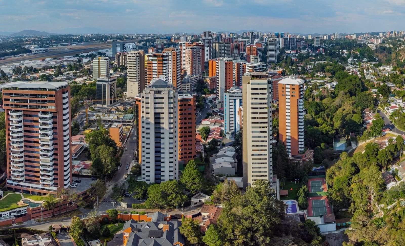 Guatemala City, the capital of Guatemala