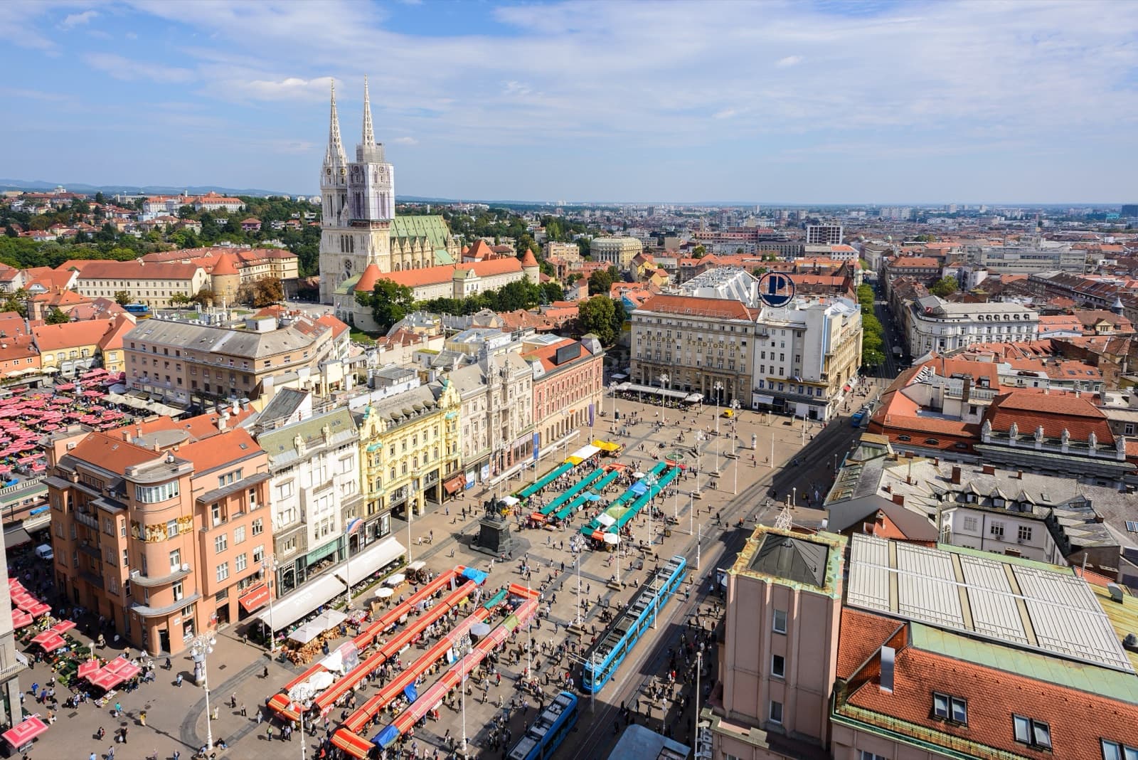 Zagreb, the capital of Croatia