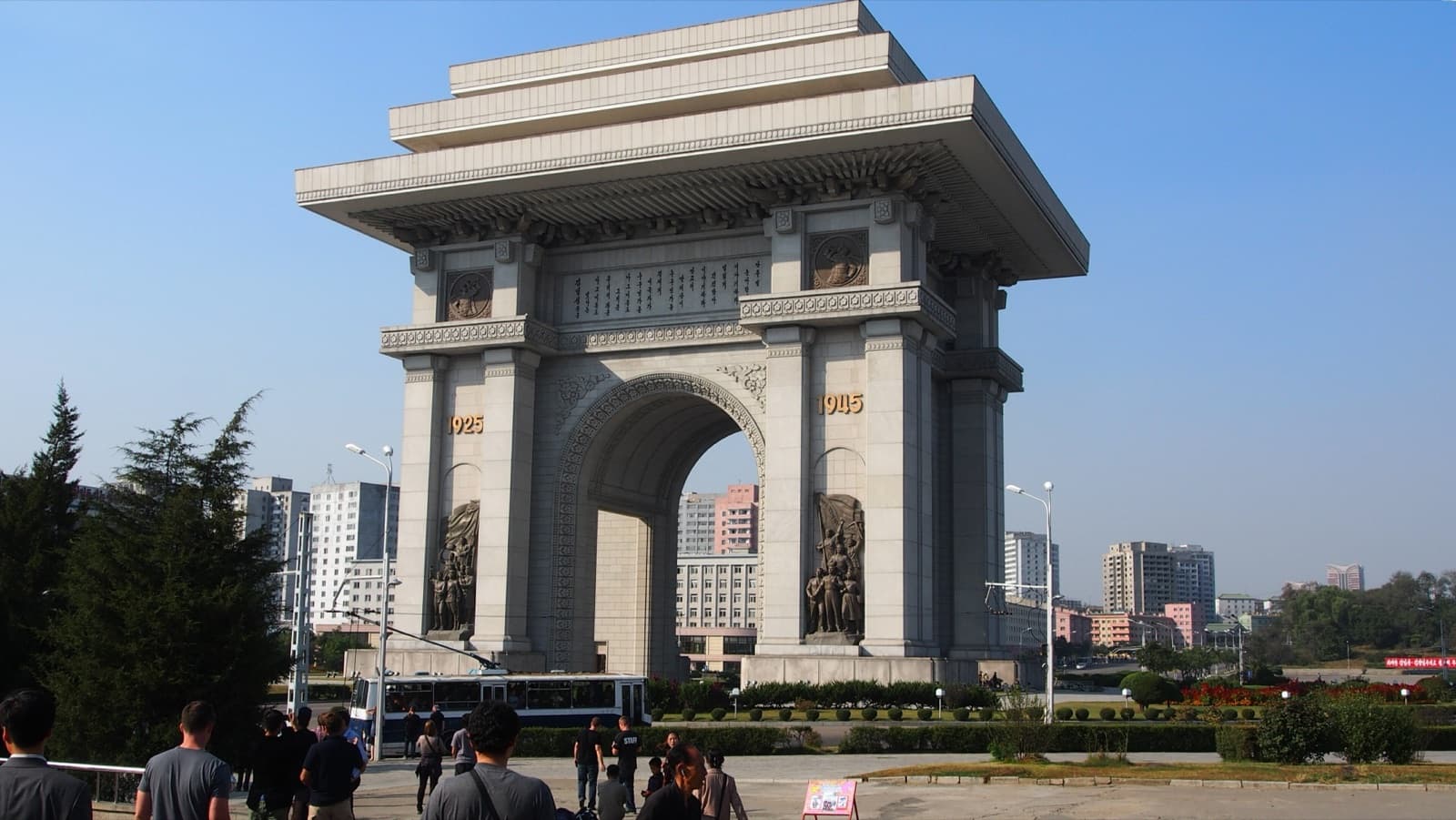 Pyongyang, the capital of North Korea