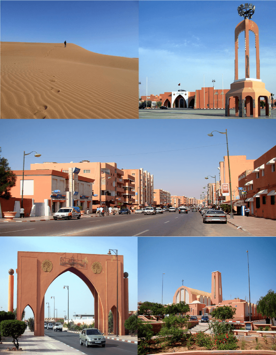El Aaiún, the capital of Western Sahara